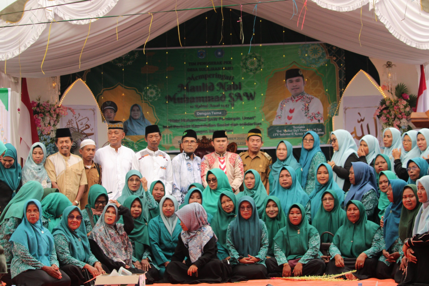 PKK Suliliran Baru Gelar Peringatan Maulid Nabi Muhammad SAW